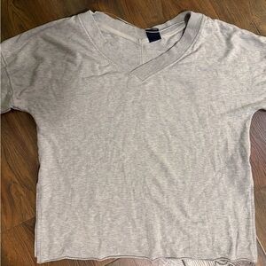 Nike Dri-FIT Women’s Vneck Gray pullover sweatshirt